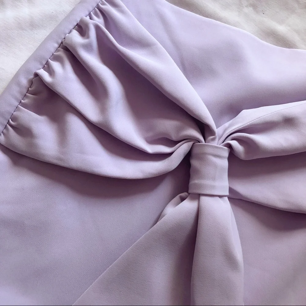 revolve song of style ⋆ ruffle lilac skirt